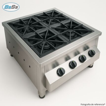 Estufa de cuatro puestos de mesa